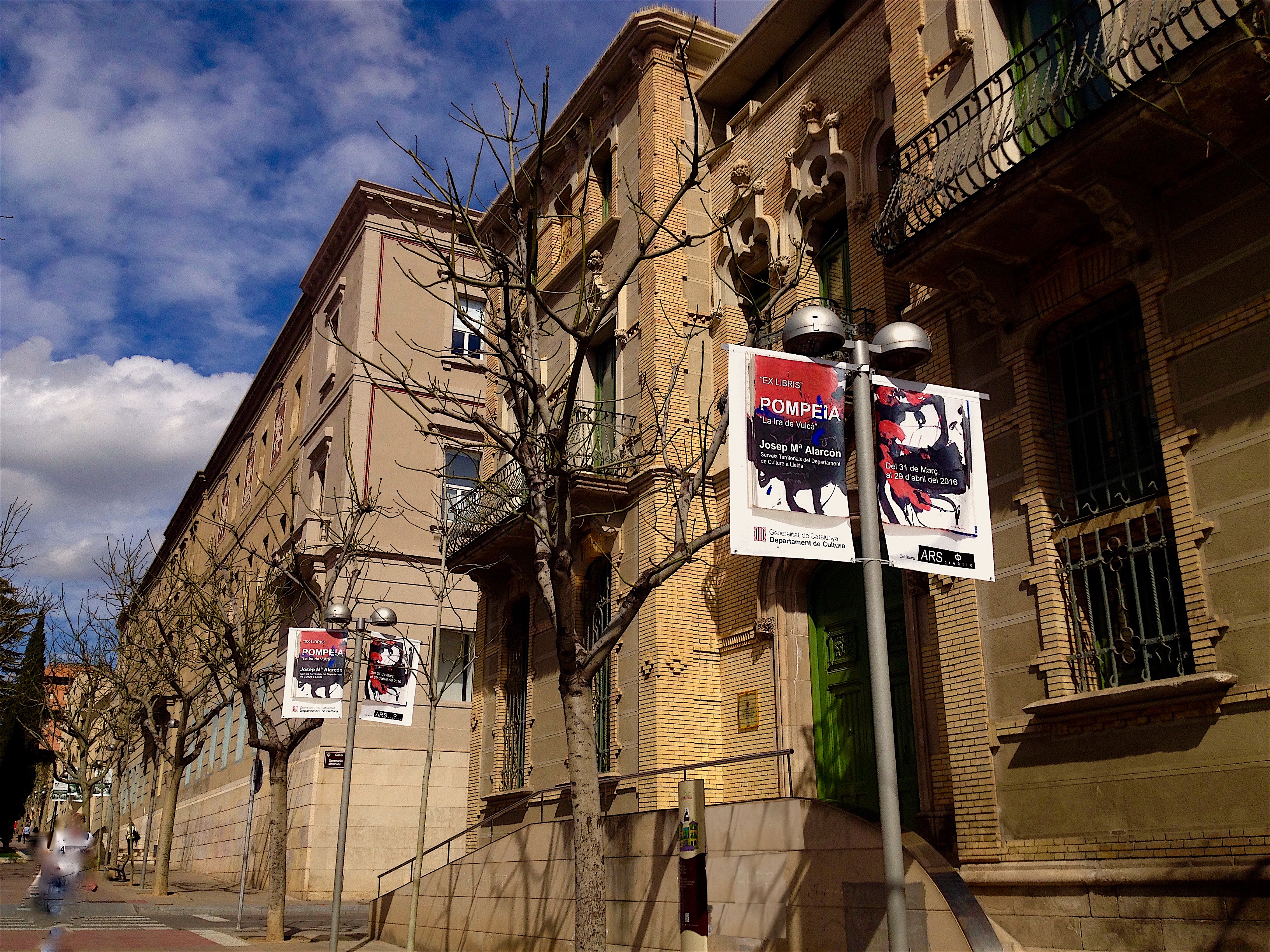 Banderoles al carrer